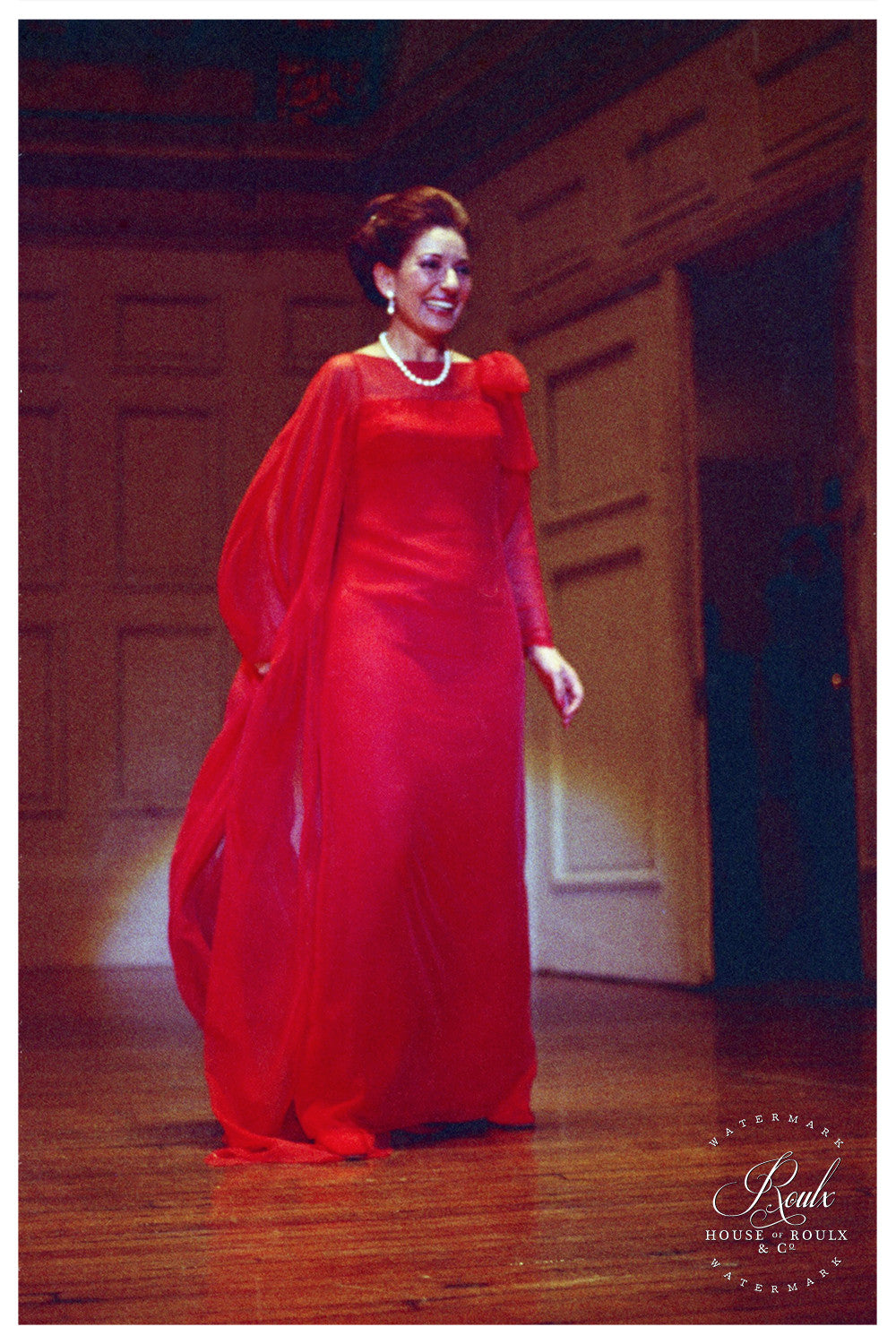 Maria Callas (by Peter Warrack) - Limited Edition, Archival Print