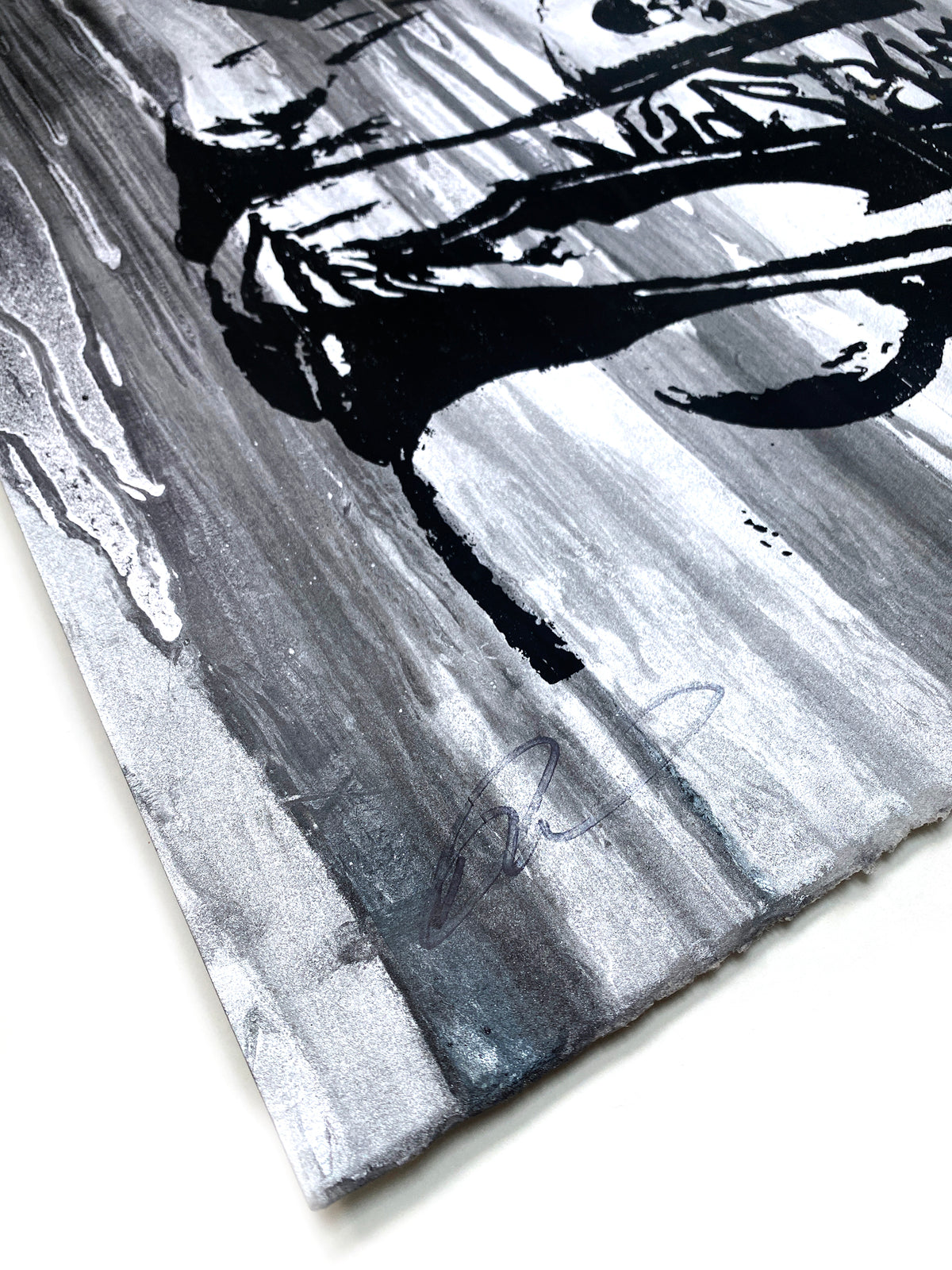 Dave Navarro &amp; Brian J. Hoffman &quot;LA Darling&quot; - Hand-Painted, Silk Screened Multiple - 18 x 22&quot;