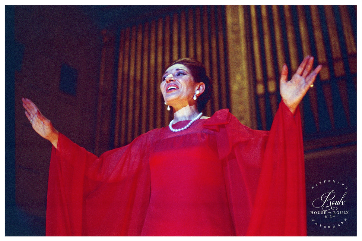 Maria Callas (by Peter Warrack) - Limited Edition, Archival Print