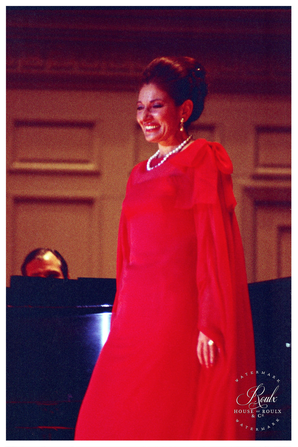 maria callas red dress Anthony Roth Costanzo Wears Maria Callas's Heels in 'Galas'
