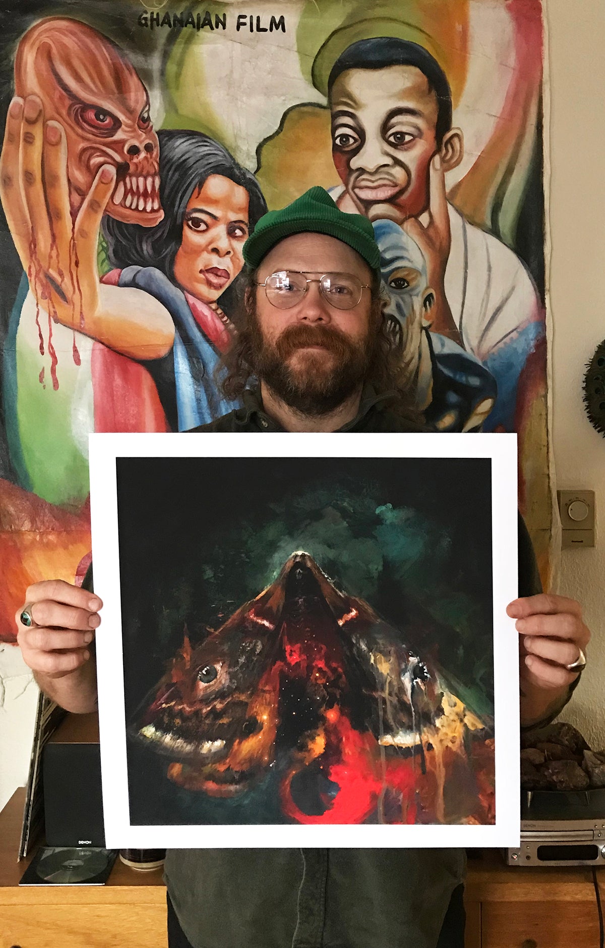 Adam Burke &quot;Emergence&quot; - Archival Print, Limited Edition of 20 - 17 x 17&quot;