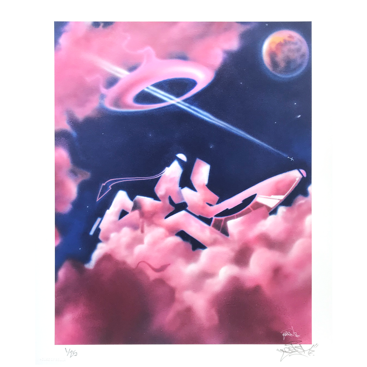 CES &quot;From Above&quot; - Archival Print, Limited Edition of 25 - 14 x 17&quot;
