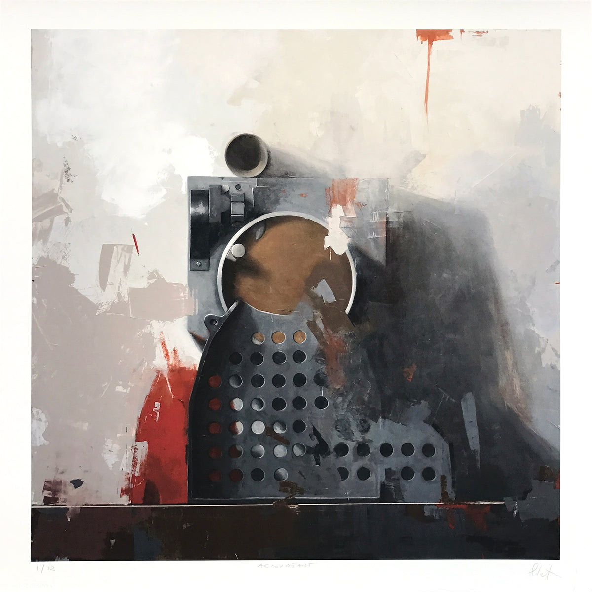 Agnieszka Pilat &quot;Accountant&quot; - Archival Print, Limited Edition of 12 - 18 x 18&quot;