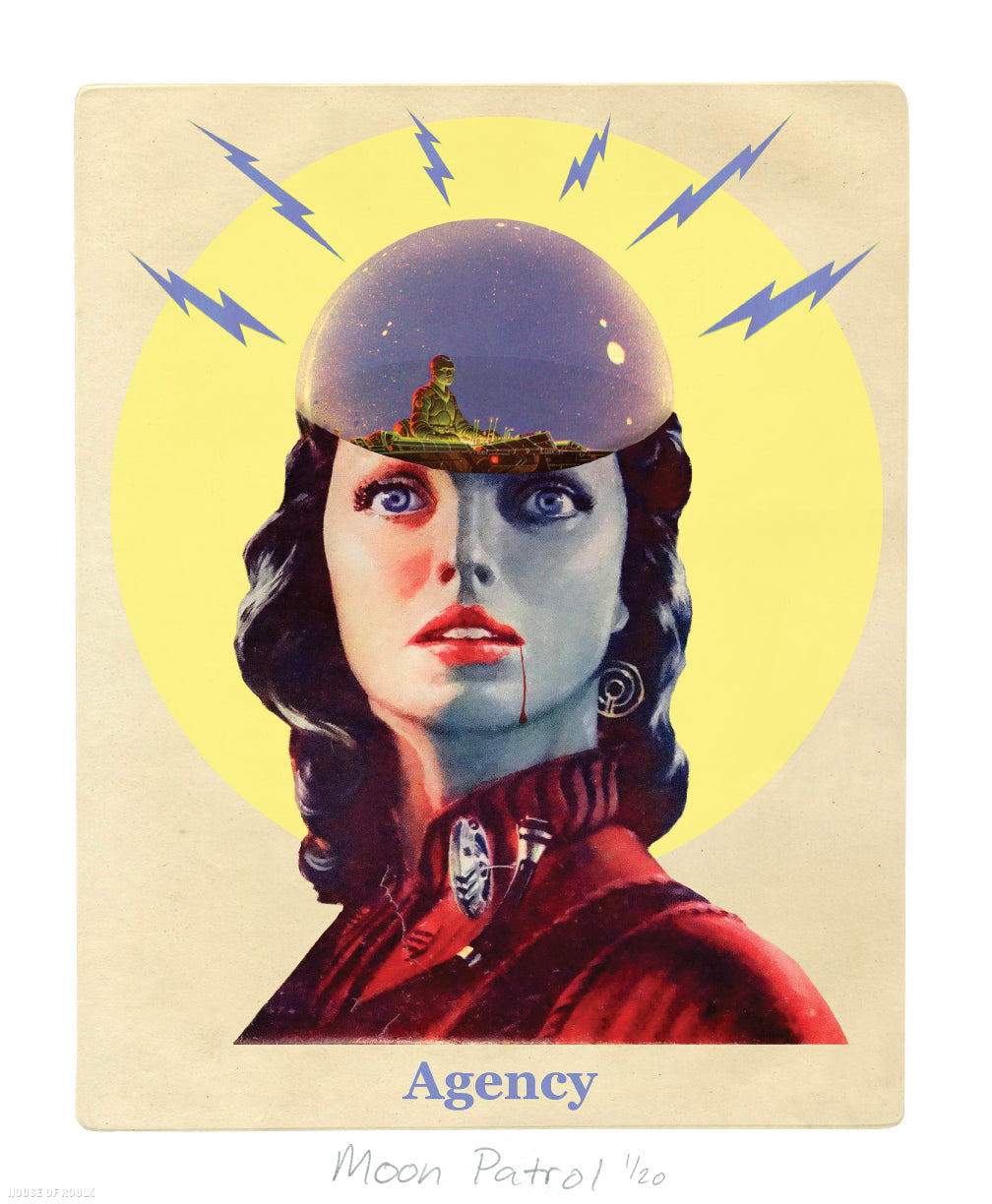 Moon Patrol &quot;Agency&quot; - Limited Edition, Archival Print - 14 x 17&quot;