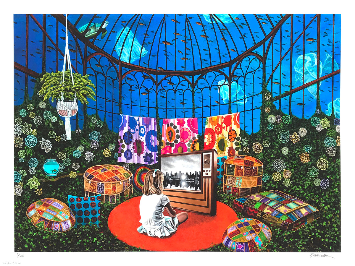 Nicole Gordon &quot;Alice&#39;s Garden&quot; - Archival Print, Limited Edition of 20 - 18 x 24&quot;