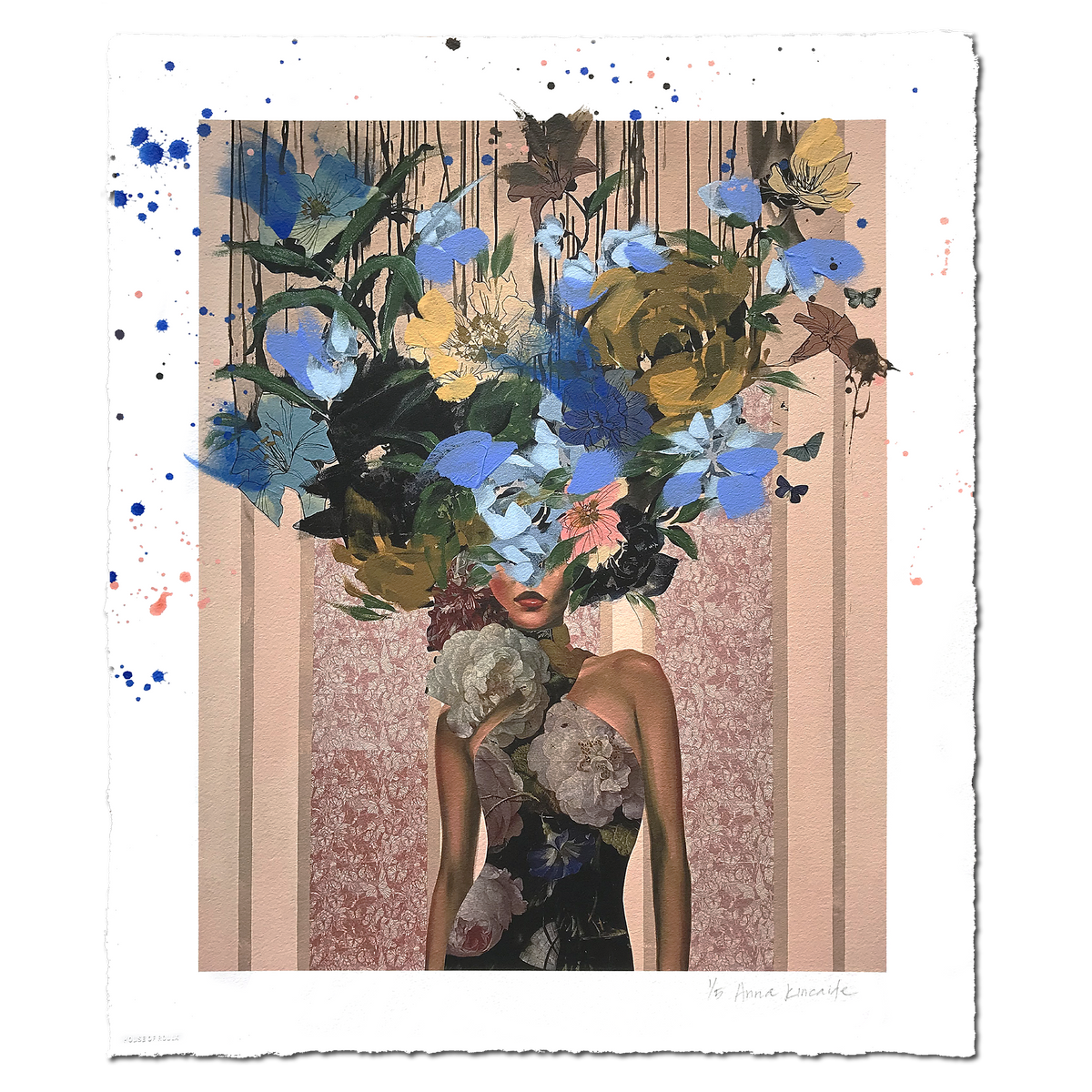 Anna Kincaide &quot;All I Have to Do is Dream&quot; - Hand-Embellished Edition of 5 - 20 x 24&quot;