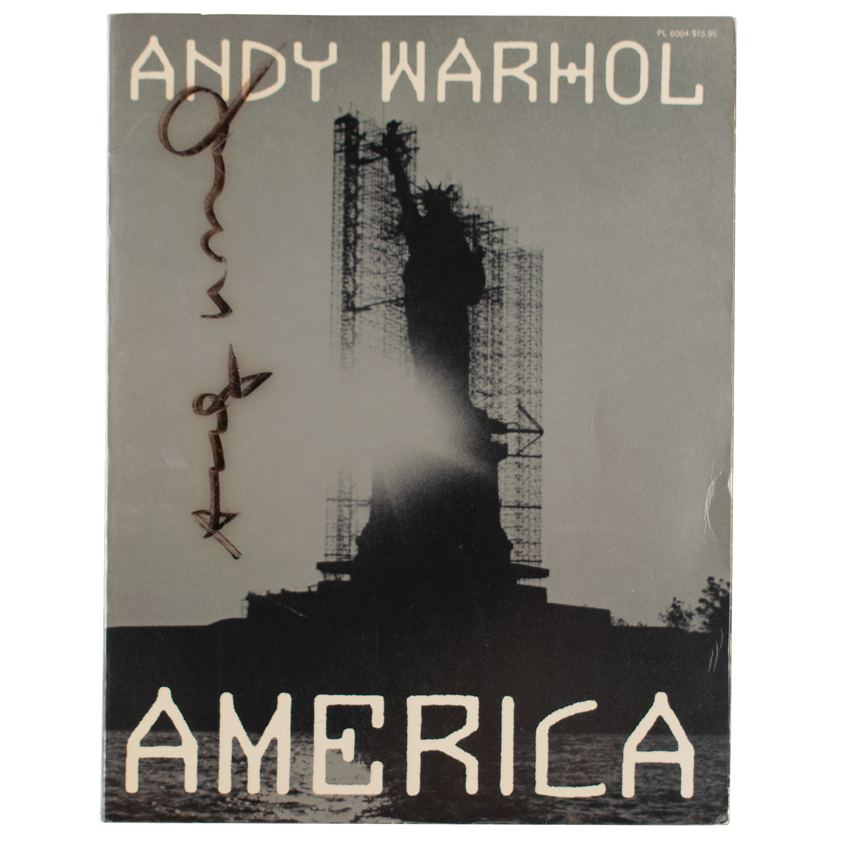 Andy Warhol - 2 x Signed &quot;America,&quot; Book, First Edition - 1985