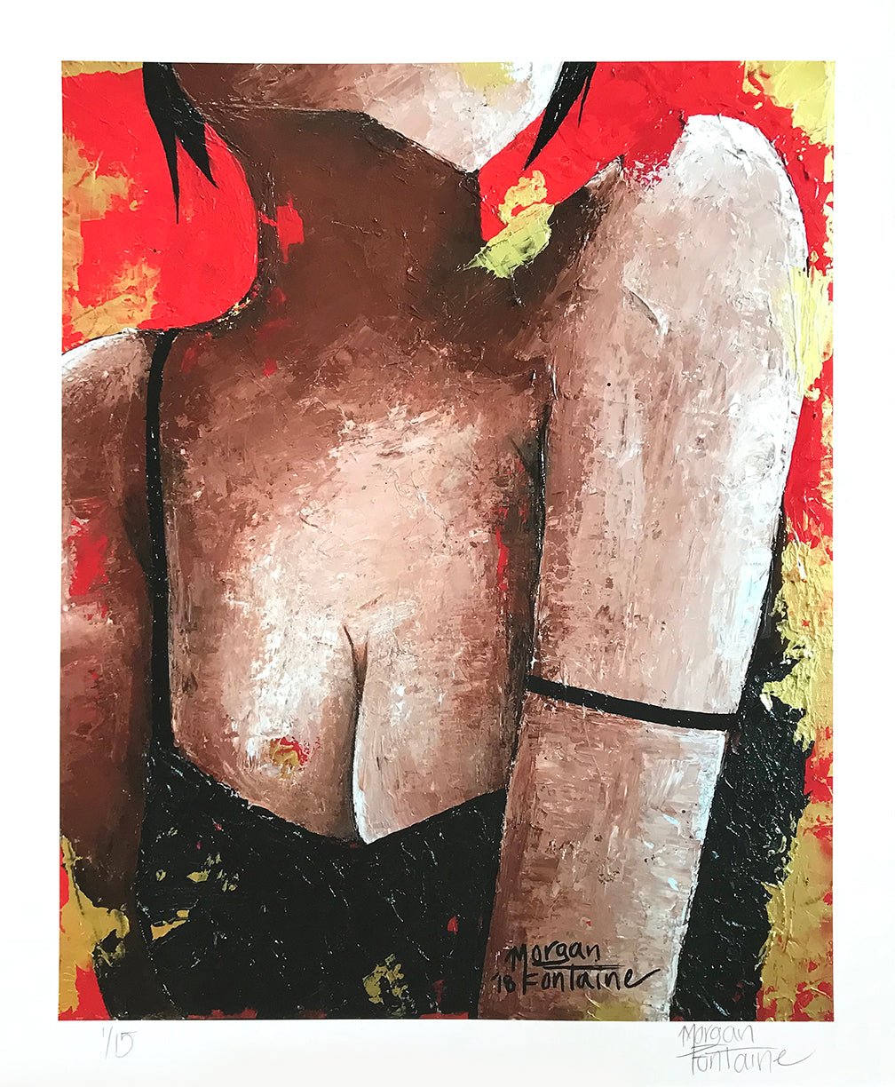 Morgan Fontaine &quot;Angelina&quot; - Archival Print, Limited Edition of 15 - 14 x 17&quot;