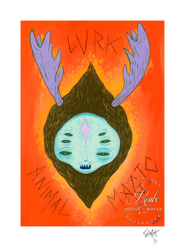 LURK &quot;Animal Sacrifice&quot; - Limited Edition, Archival Print