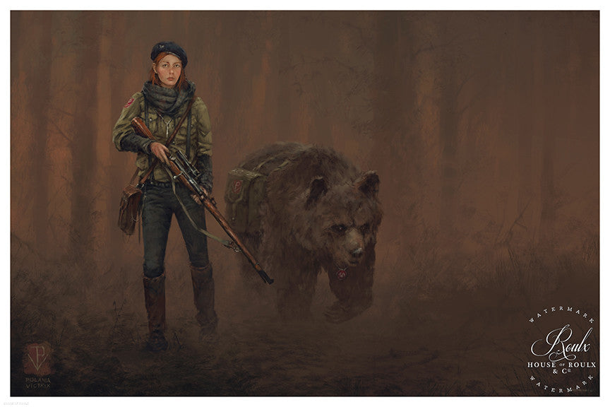 Mr. Werewolf (Jacob Rozalski) &quot;Anna and Wojtek&quot; - Fine Art Print