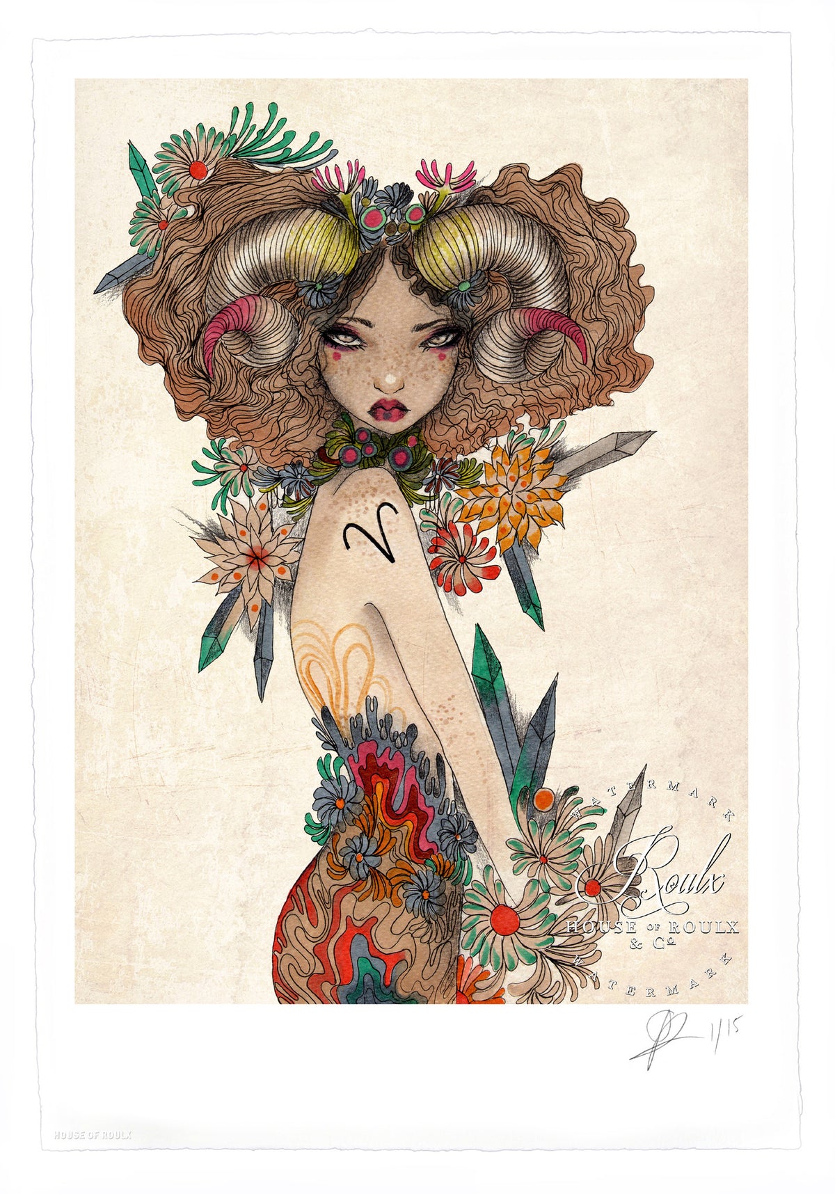 Olivia Rose &quot;Aries&quot; - Limited Edition, Archival Print - 13 x 19
