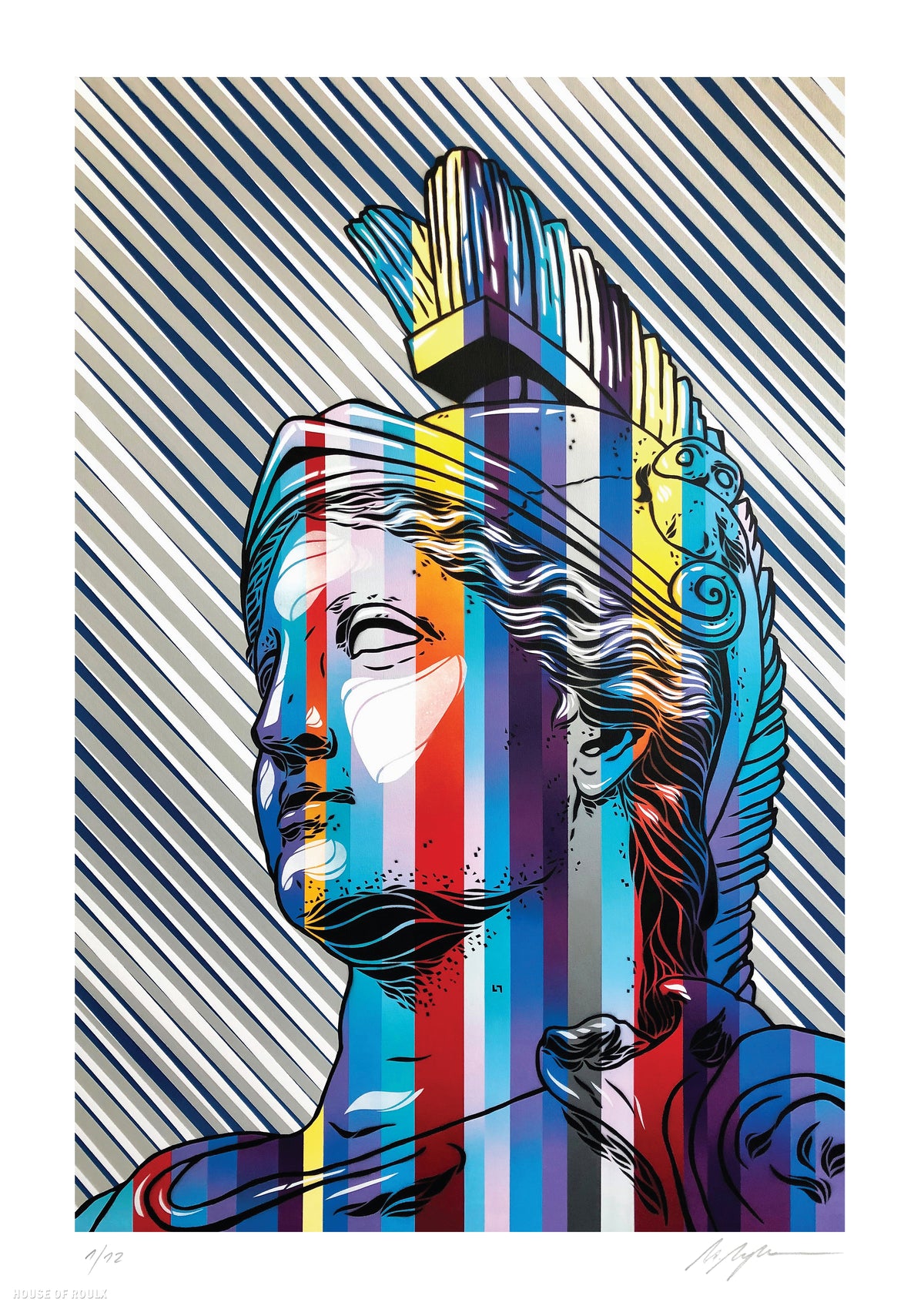 Michal Maka &quot;Athena&quot; - Archival Print, Limited Edition of 12 - 12 x 17&quot;