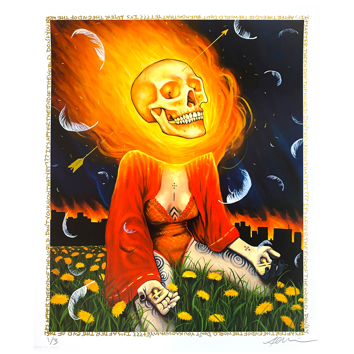 Alexis Price &quot;Awakening&quot; - Hand-Embellished Edition of 3 - 14 x 17&quot;