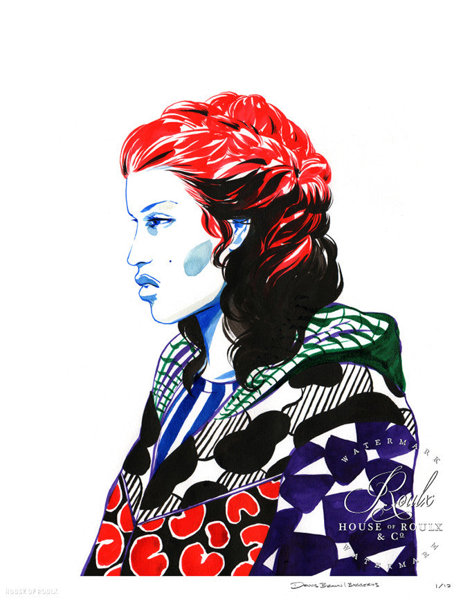 Bagger43 &quot;June&quot; - Limited Edition, Archival Print