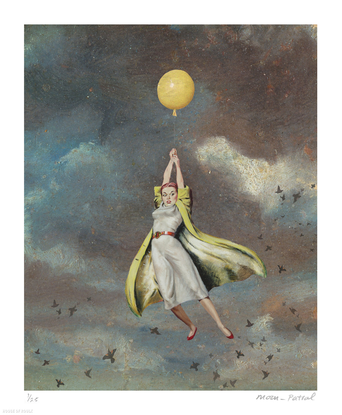 Moon Patrol &quot;Balloon Incident&quot; - Archival Print, Limited Edition of 25 - 14 x 17&quot;