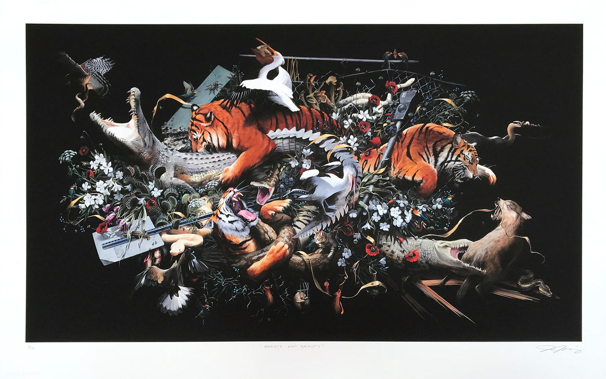 Jake Messing &quot;Beasts and Beauty&quot; - Archival Print, Limited Edition of 12 - 15 x 24&quot;
