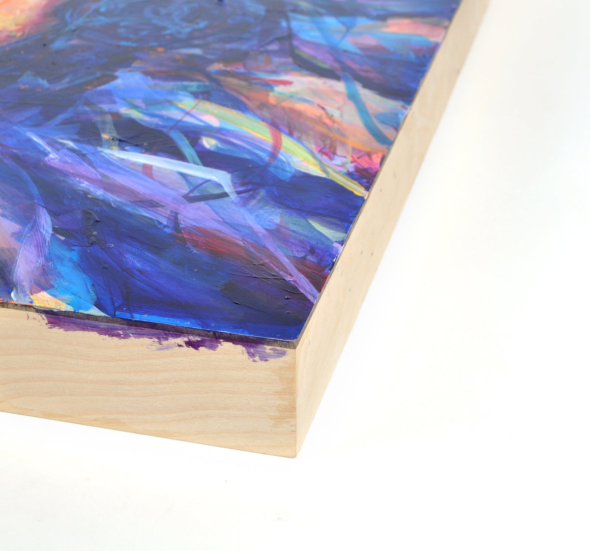 Benjamin Stebbings &quot;Sacred Knowledge&quot; - Original Painting on Wood - 24 x 36