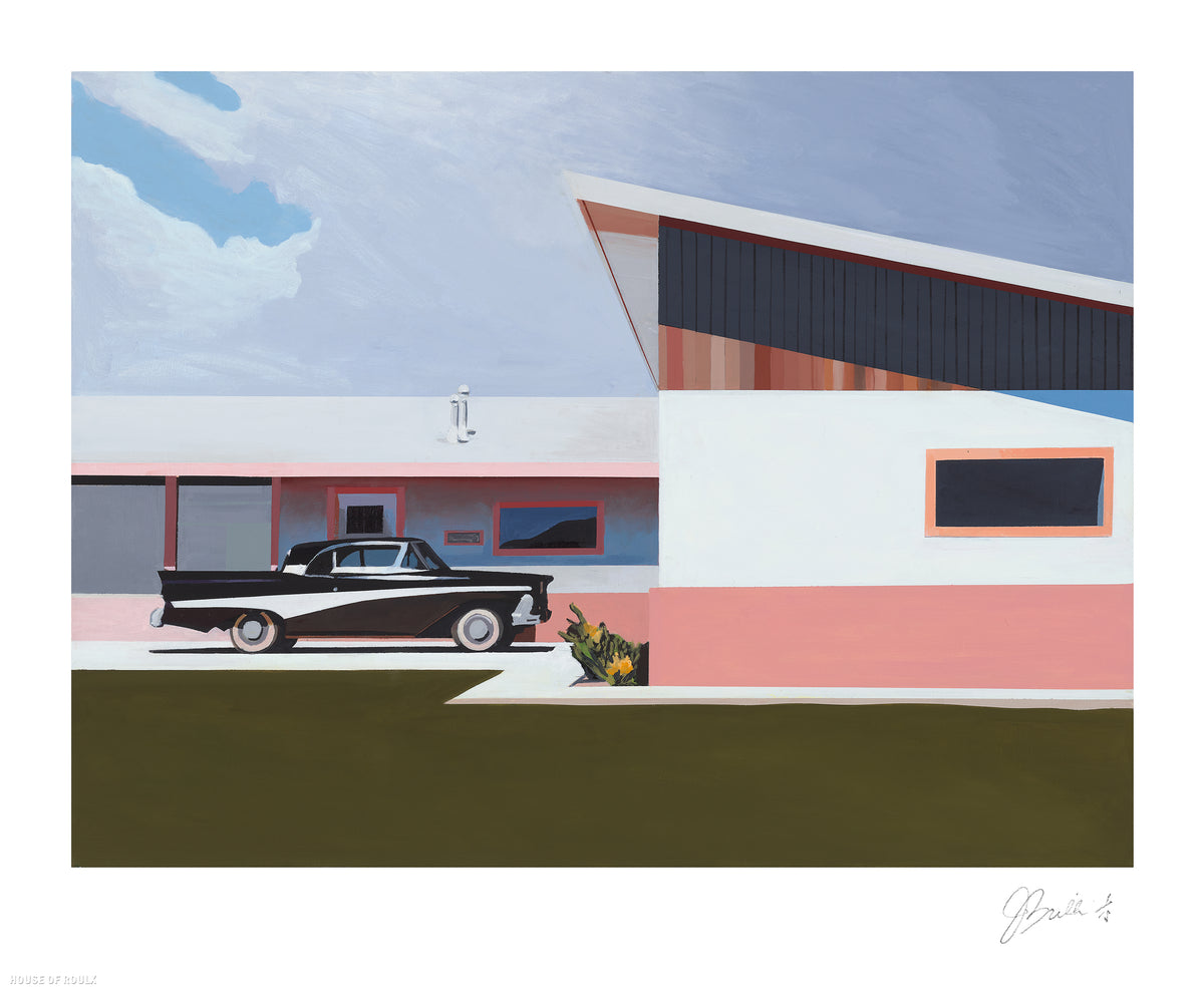 Jessica Brilli &quot;Betty&#39;s Visit&quot; - Archival Print, Limited Edition of 15 - 14 x 17&quot;