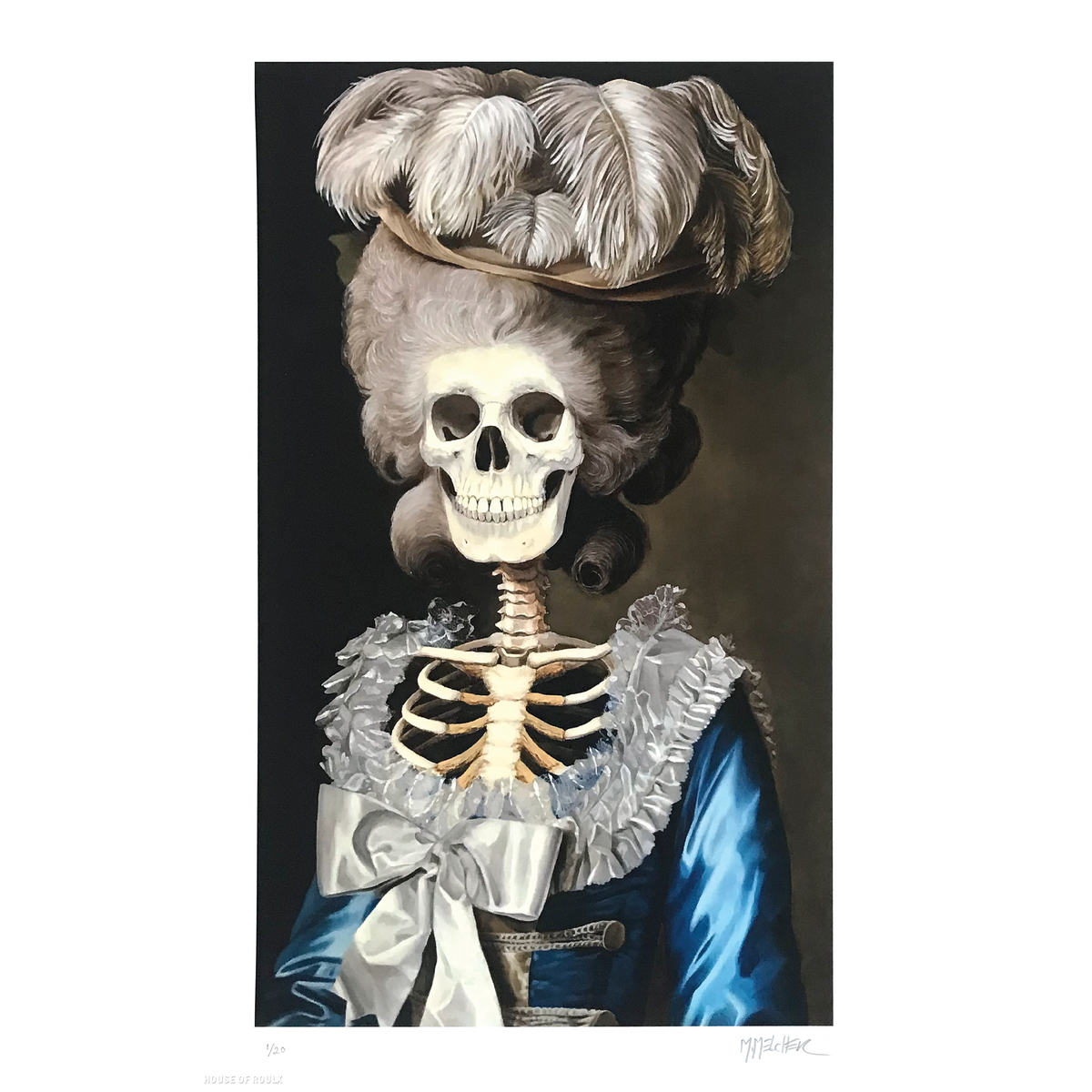 Michele Melcher &quot;Madame de Bionville&quot; - Archival Print, Limited Edition of 20 - 11 x 17&quot;