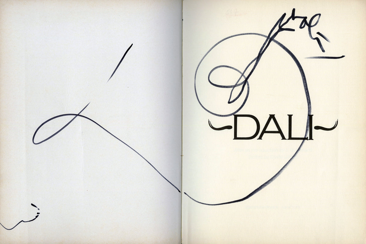 Salvador Dalí - Signed Book, First Printing - 1974