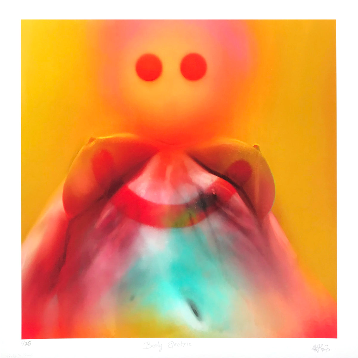 M.K. Komins &quot;Body Electric&quot; - Archival Print, Limited Edition of 20 - 17 x 17&quot;
