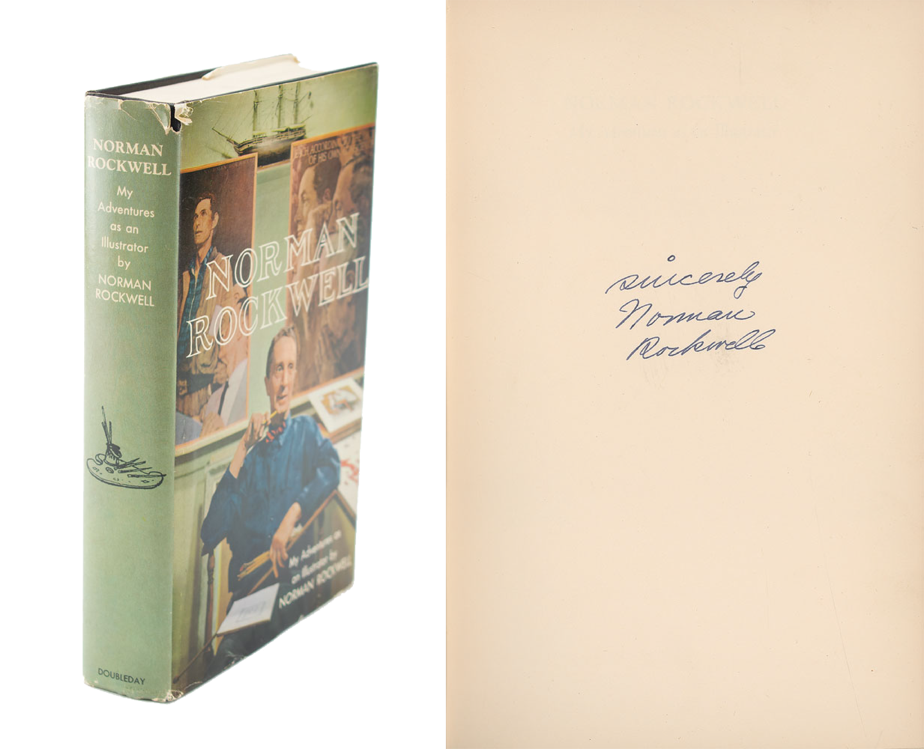 Norman Rockwell（1989年刊） Norman Rockwell: Breaking Home Ties | Sotheby's