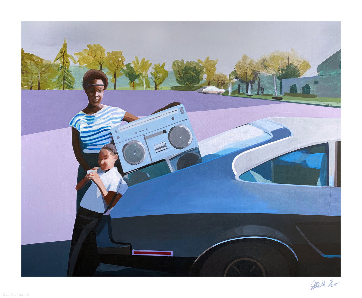 Jessica Brilli &quot;New Boombox&quot; - Archival Print, Limited Edition of 20 - 14 x 17&quot;