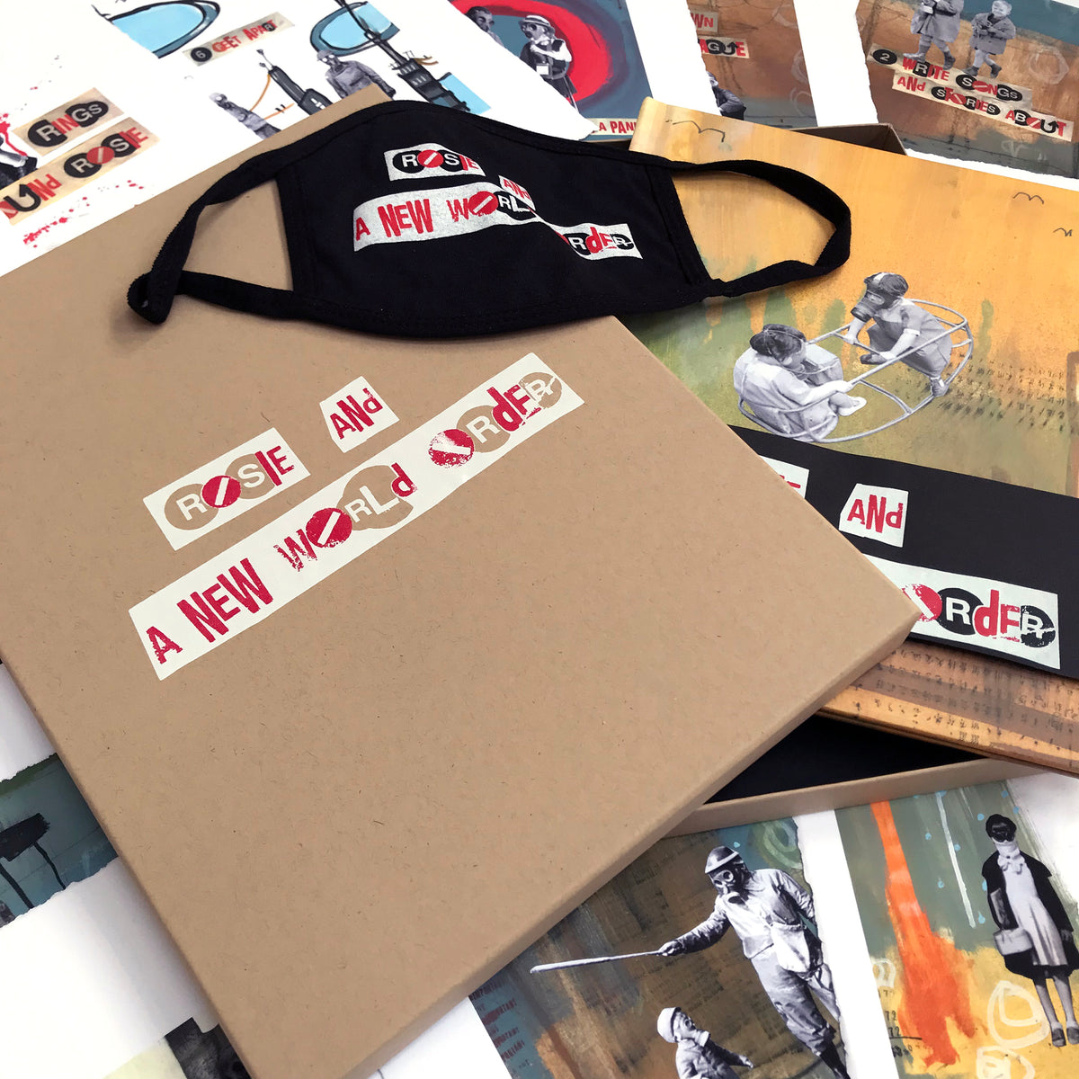Rosie and a New World Order - Exclusive Artist&#39;s Edition Book &amp; Print Box Set