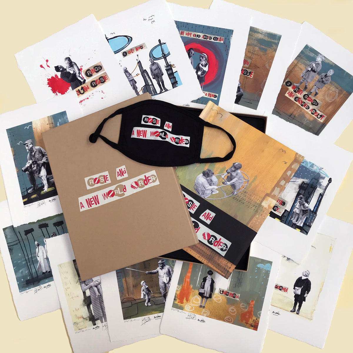 Rosie and a New World Order - Exclusive Artist&#39;s Edition Book &amp; Print Box Set