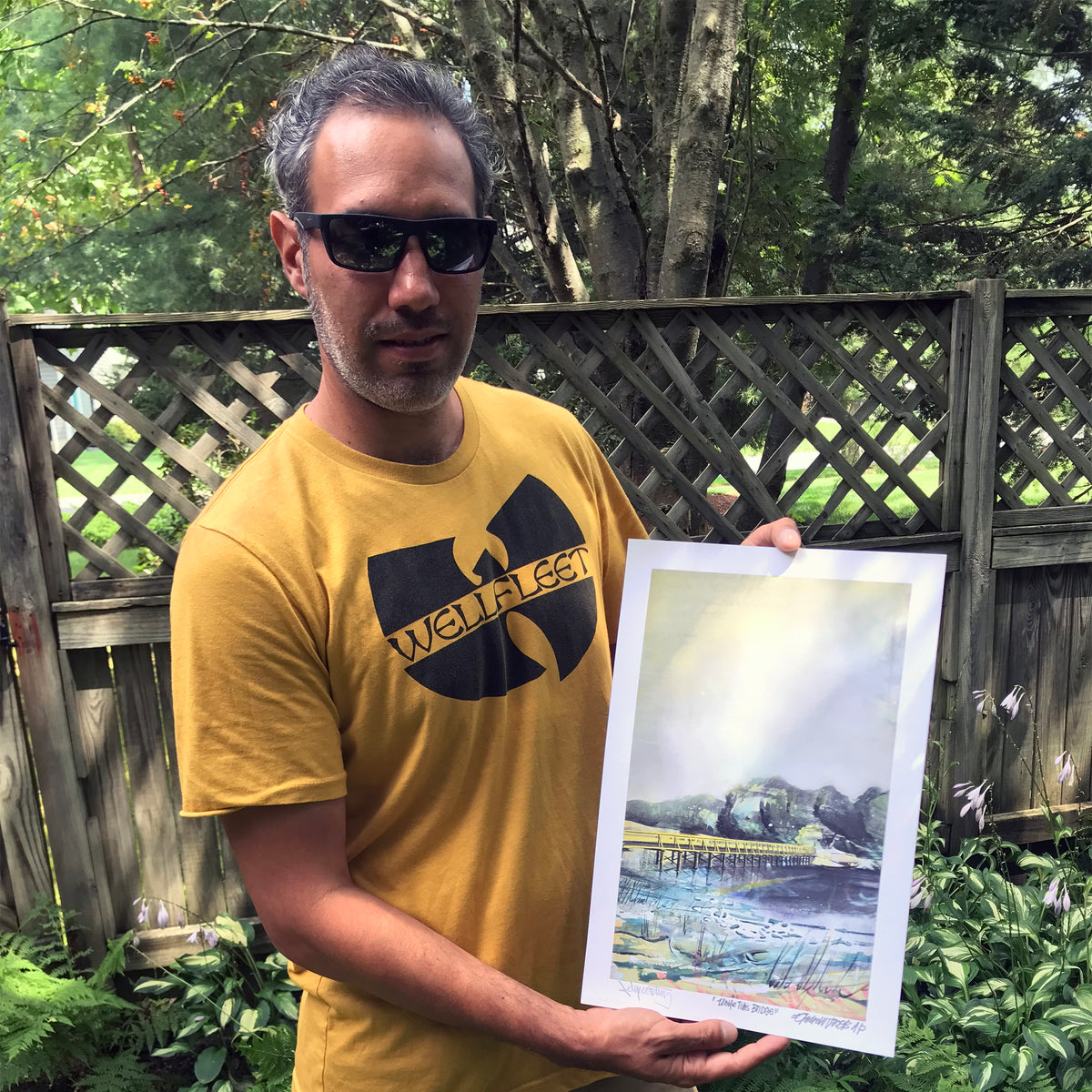 Felipe Ortiz x Andrew Jacob &quot;Uncle Tim&#39;s Bridge&quot; - Archival Print, Limited Edition of 15 - 11 x 17&quot;