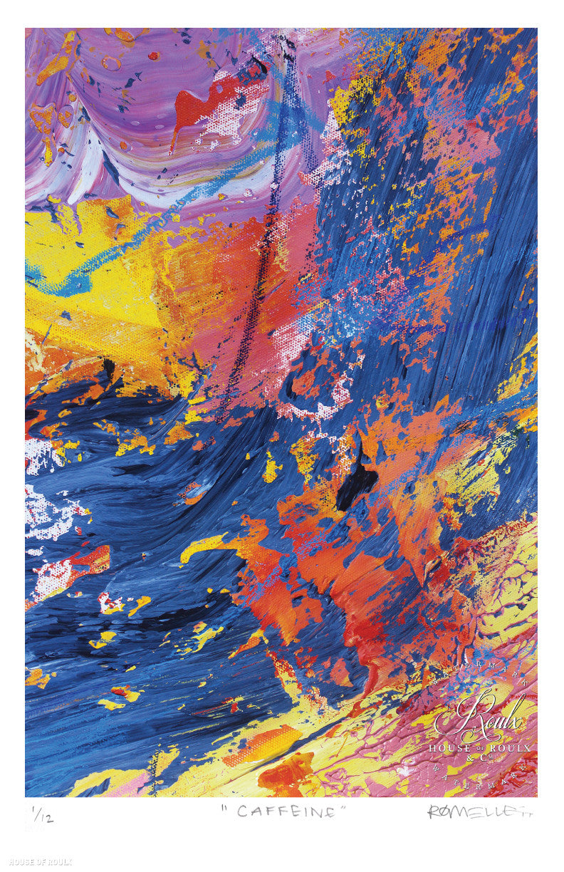 RØMELLE &quot;Caffeine&quot; - Archival Print, Limited Edition of 12 - 11 x 17&quot;