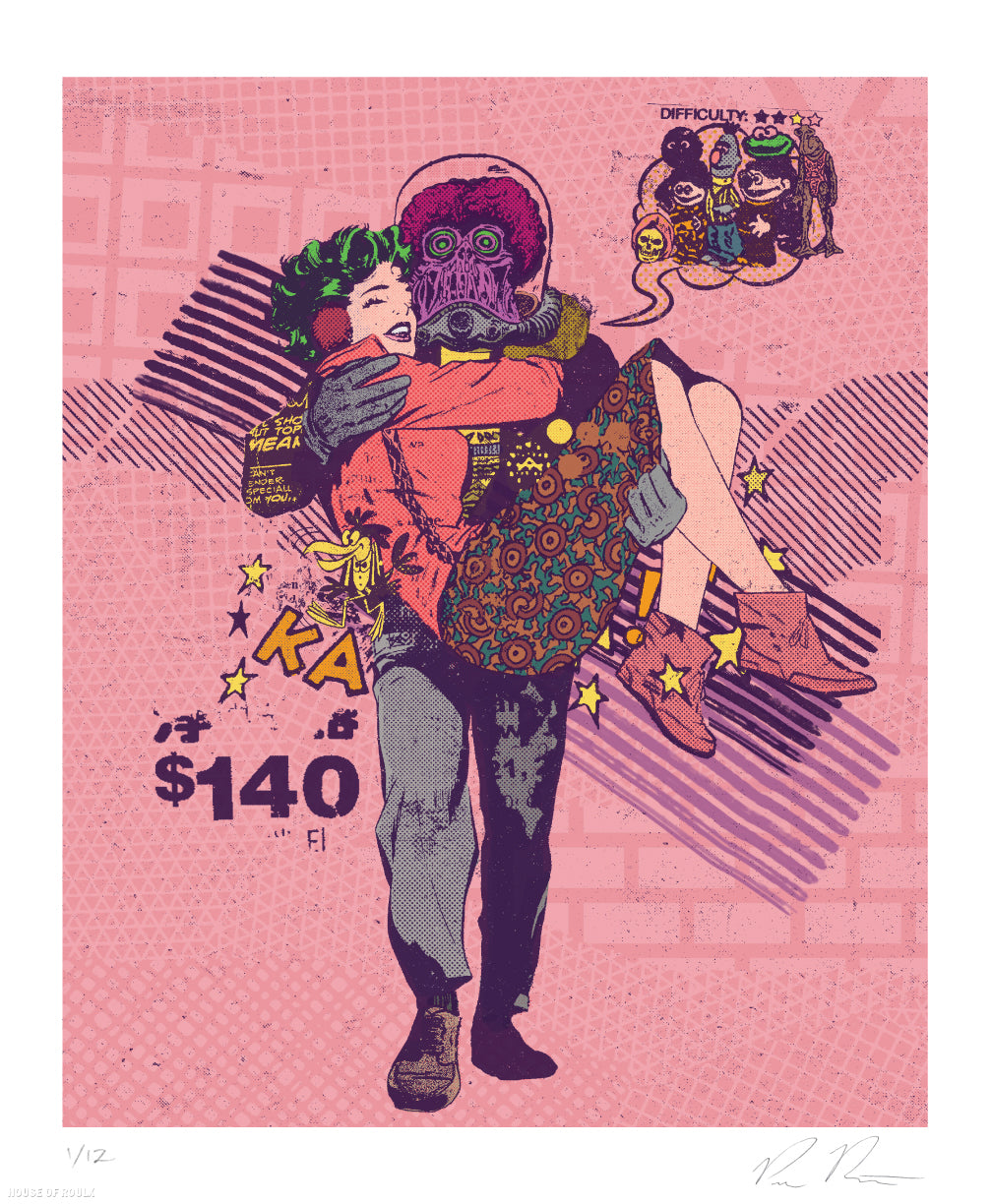Paul Rentler &quot;Wired Romance&quot; - Limited Edition, Archival Print - 14 x 17&quot;
