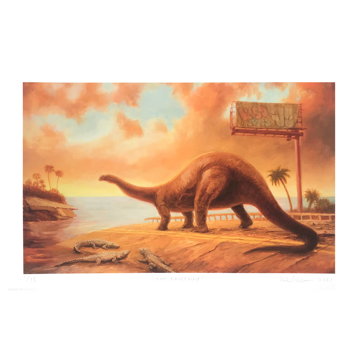 Michael Kerbow &quot;The Causeway&quot; - Archival Print, Limited Edition of 15 - 11 x 17&quot;