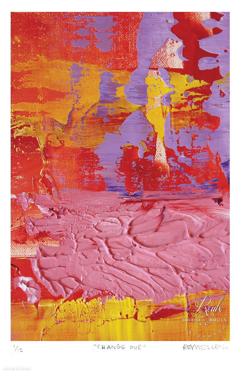RØMELLE &quot;Change Due&quot; - Archival Print, Limited Edition of 12 - 11 x 17&quot;