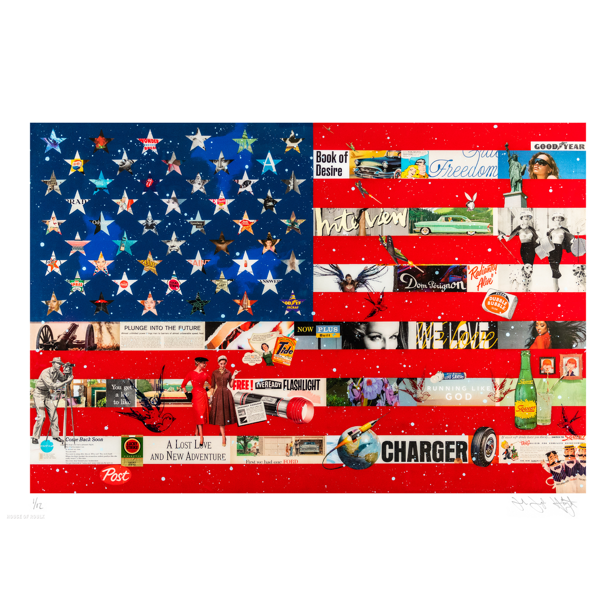 John Joseph Hanright - &quot;Charger&quot; - Archival Print, Limited Edition of 12 - 14 x 20&quot;