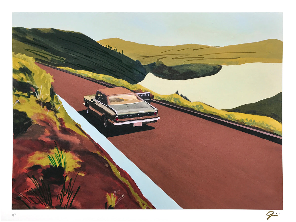 Jessica Brilli &quot;Chrysler&quot; - Hand-Embellished Edition of 5 - 18 x 24&quot;