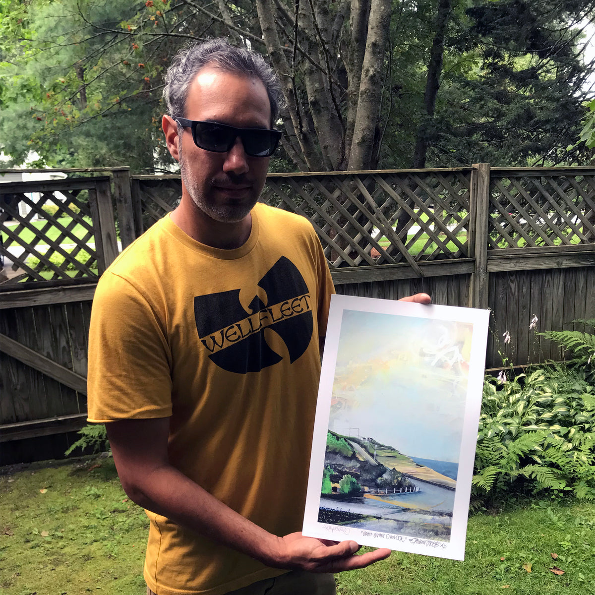Felipe Ortiz x Andrew Jacob &quot;Coast Guard Overlook&quot; - Archival Print, Limited Edition of 15 - 11 x 17&quot;
