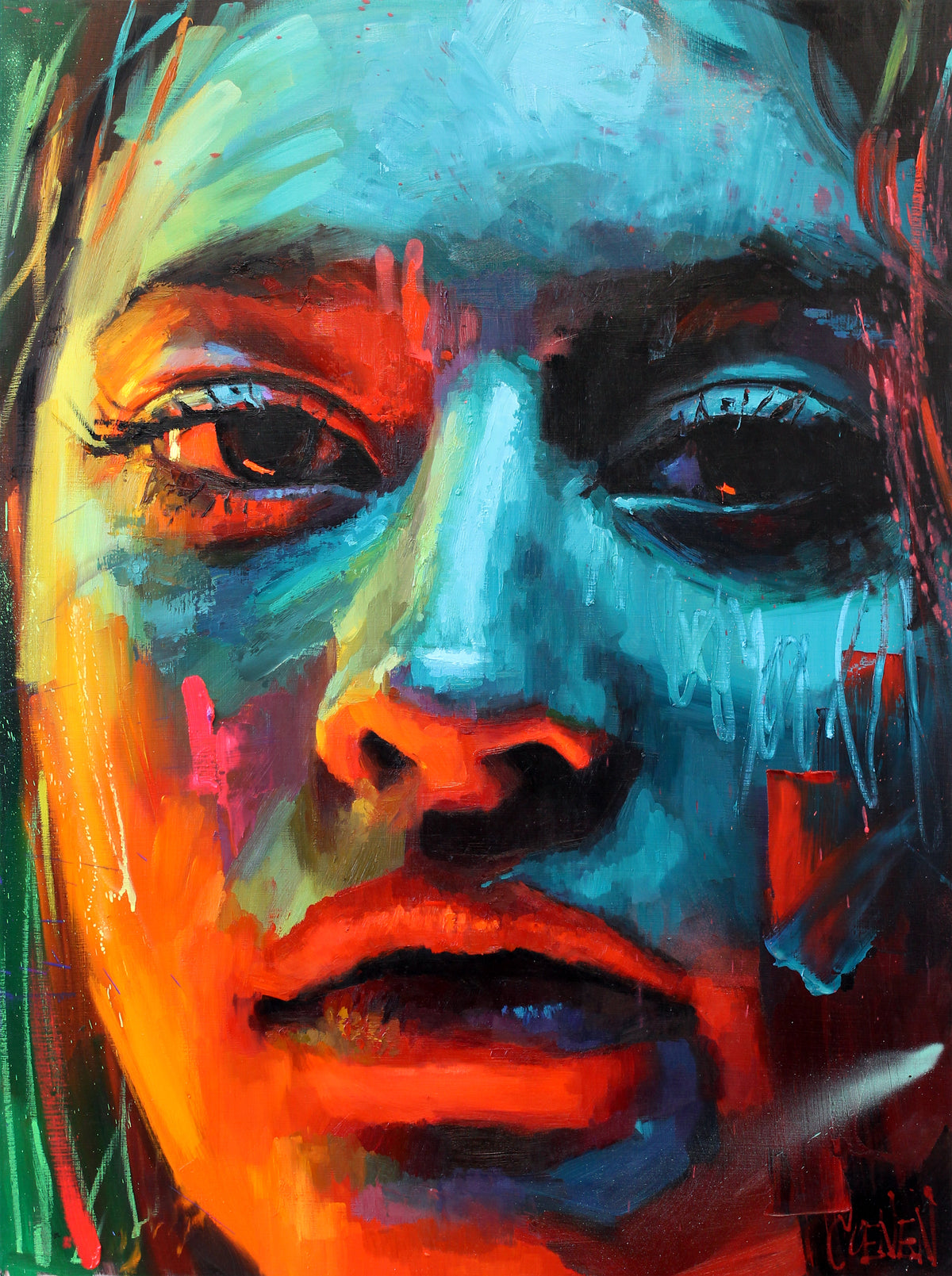 Danielle Coenen &quot;Hailey&quot; - Original Oil Painting - 30 x 40&quot;