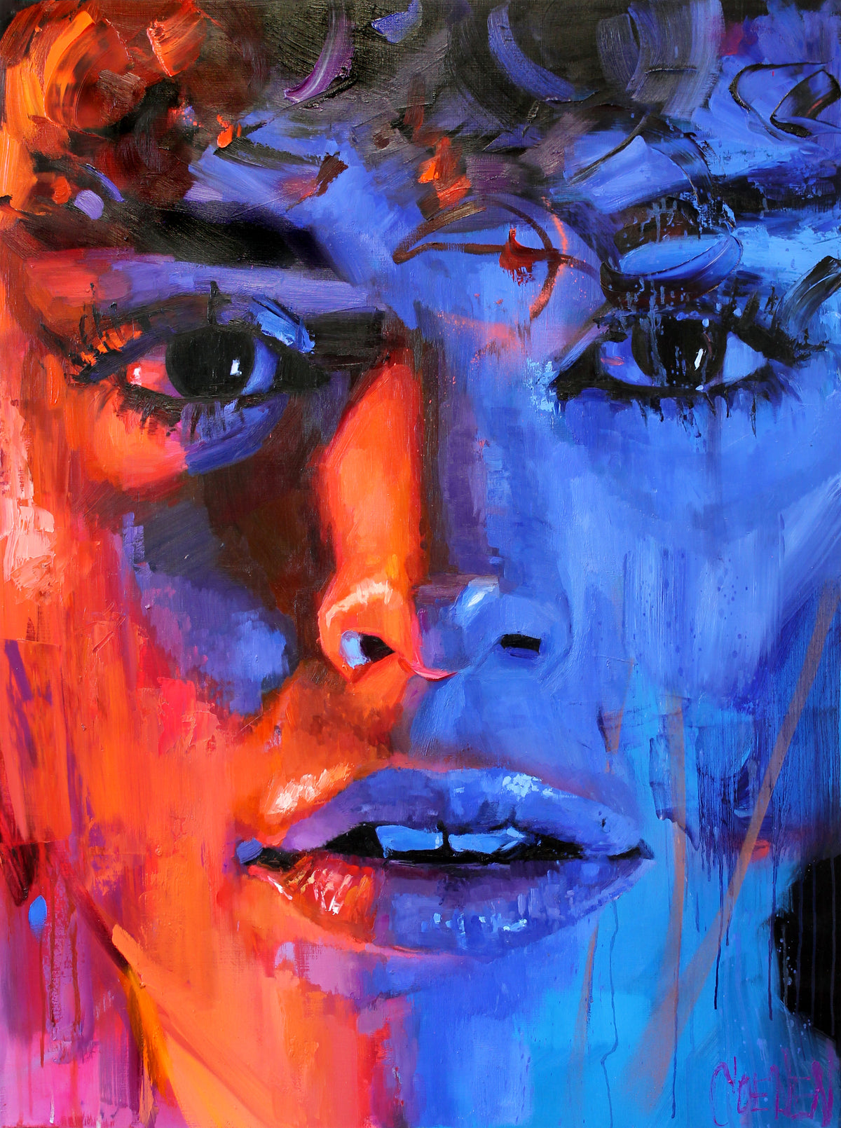 Danielle Coenen &quot;Ieshah&quot; - Original Oil Painting - 30 x 40&quot;