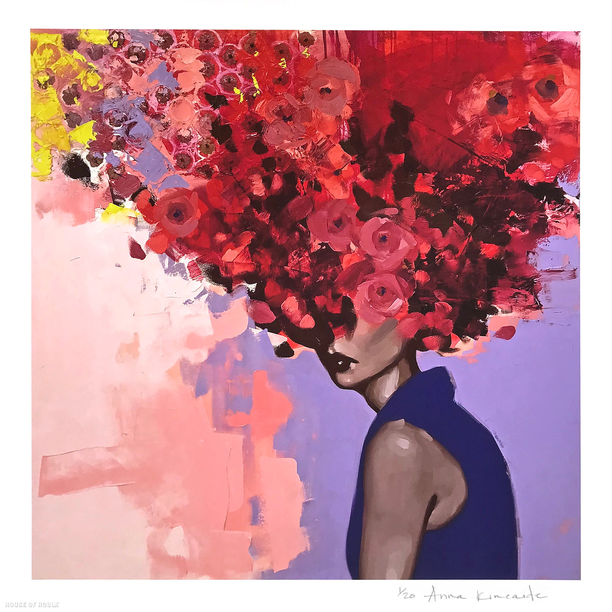 Anna Kincaide &quot;The Color of Love&quot; - Archival Print, Limited Edition of 20 - 18 x 18&quot;