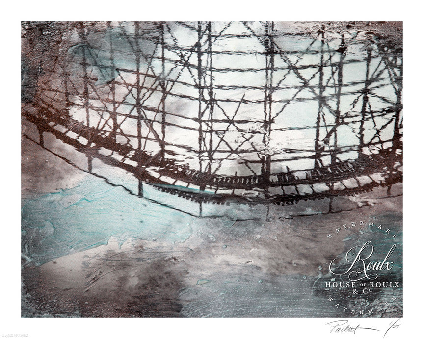 Red-Raven &quot;Puddle Reflection - Comet&quot; - Limited Edition, Archival Print
