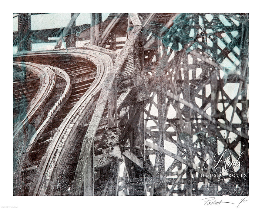 Red-Raven &quot;Slippery Slope - Comet&quot; - Limited Edition, Archival Print