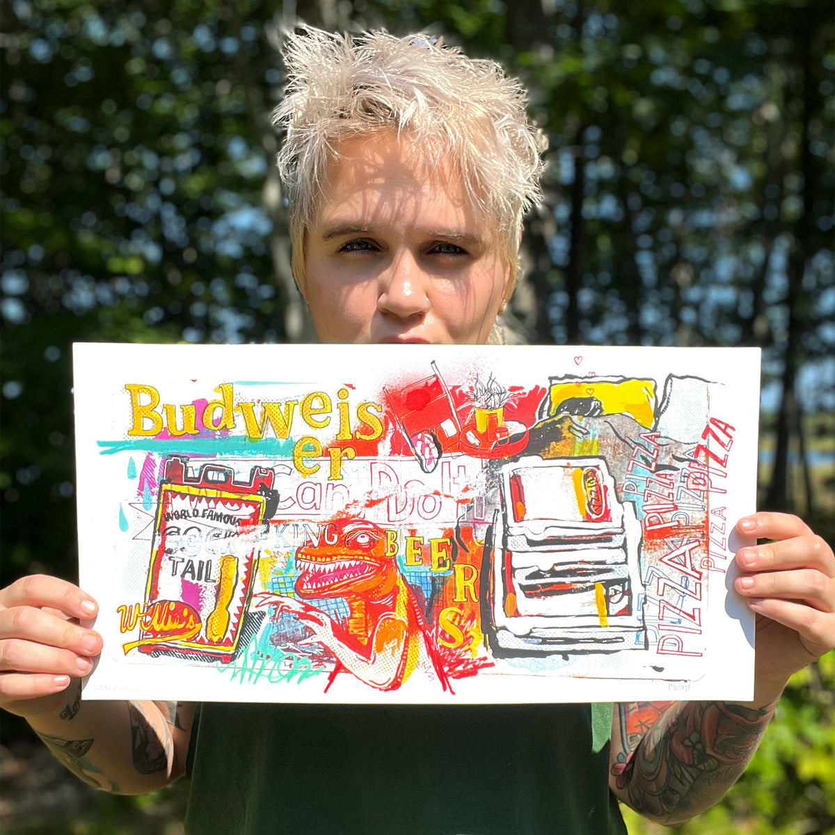Courtney White &quot;Thirty Minutes or Less&quot; - Archival Print, Limited Edition of 15 - 9 x 17&quot;