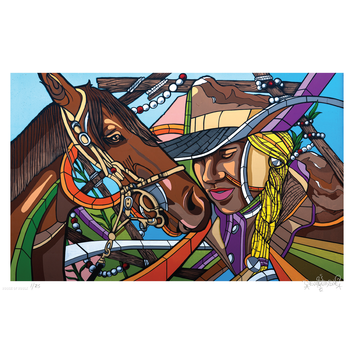 Don Rimx &quot;Mrs. Rodeo&quot; - Archival Print, Limited Edition of 25 - 11 x 17&quot;