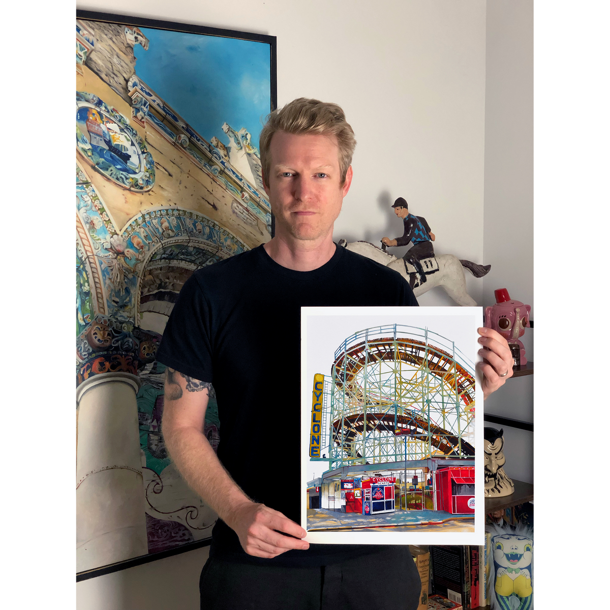 Johnny Lowe &quot;Cyclone&quot; - Archival Print, Limited Edition of 20 - 14 x 17&quot;