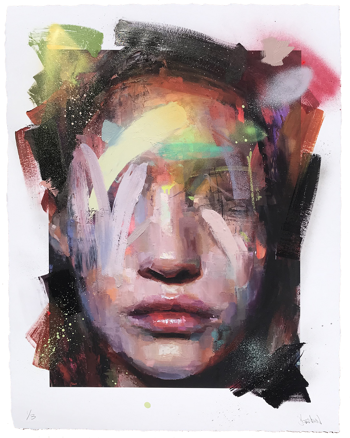 Danielle Coenen &quot;Nectar&quot; - Hand-Embellished Edition of 3 - 16 x 20&quot;