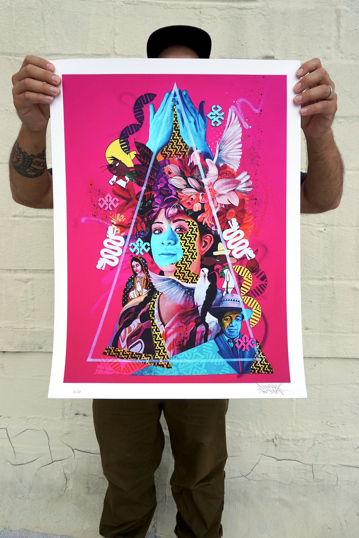 Marka27 &quot;LATINX-AF&quot; - Archival Print, Limited Edition of 40 - 18 x 24&quot;