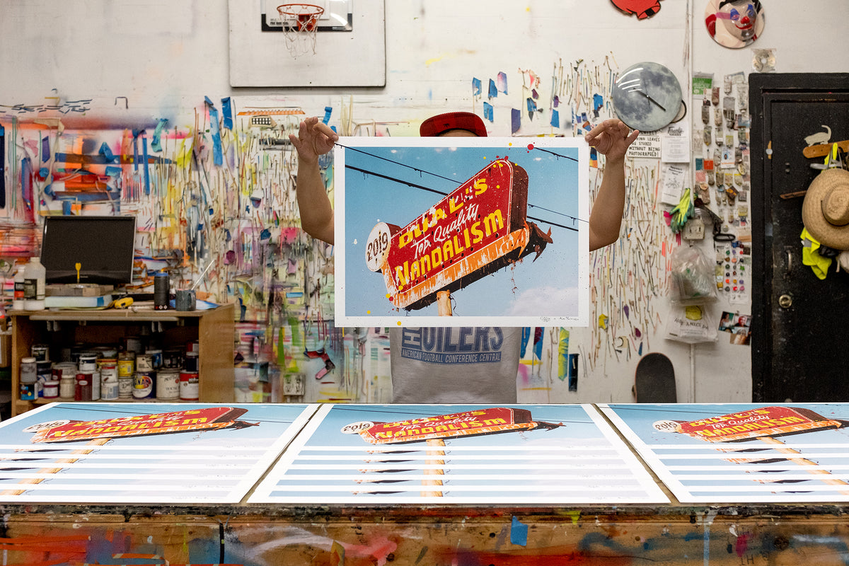 DUAL &quot;Top Quality Vandalism&quot; - Archival Print, Limited Edition of 12 - 18 x 24&quot;