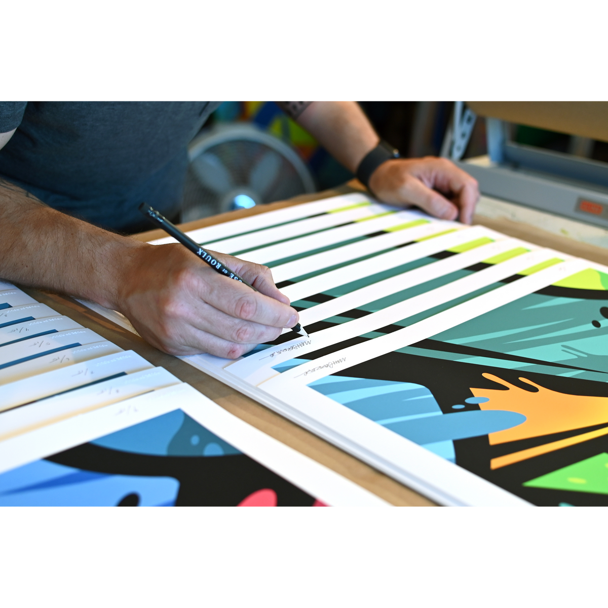 Matt Corrado &quot;Breakout (Green)&quot; - Archival Print, Limited Edition of 15 - 18 x 24&quot;