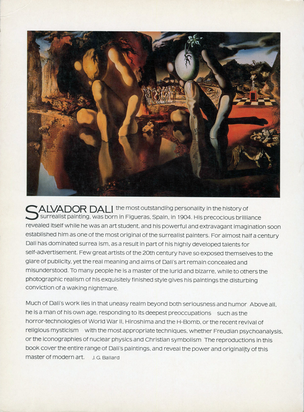 Salvador Dalí - Signed Book, First Printing - 1974